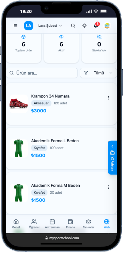 Mağaza & Ürün Satışı